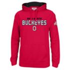 Men's Ohio State Buckeyes Hoodie, Size: Medium, Brt Red