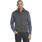 Big & Tall Van Heusen Traveler Classic-fit Full Zip Vest, Men's, Size: Xl Tall, Grey