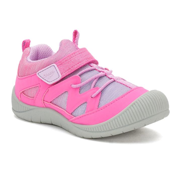 Oshkosh B'gosh&reg; Abis Toddler Girls' Sneakers, Size: 12, Brt Pink