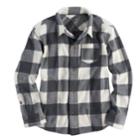 Boys 4-10 Jumping Beans&reg; Checked Plaid Microfleece Shirt, Size: 7, White Oth