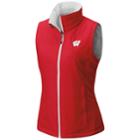 Women's Columbia Wisconsin Badgers Reversible Powder Puff Vest, Size: Xl, Pink Other