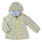 Girls 4-8 Oshkosh B'gosh&reg; Midweight Tiny Flower Fleece-lined Windbreaker Jacket, Size: 6x, Yellow
