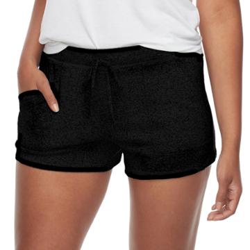 Juniors' So&reg; Cozy Shorts, Teens, Size: Xs, Black