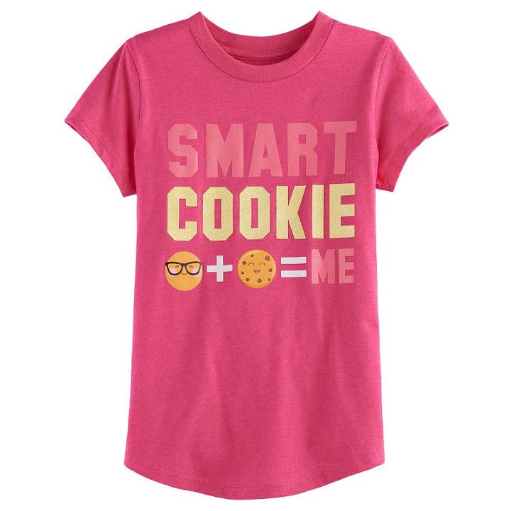 Girls 4-10 Jumping Beans&reg; Graphic Tee, Size: 6, Red Other