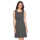 Women's Apt. 9&reg; Sleeveless Fit & Flare Dress, Size: Xxl, Oxford