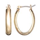 Napier U-hoop Earrings, Women's, Gold