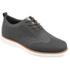 Vance Co. Ezra Men's Wingtip Dress Shoes, Size: Medium (12), Grey