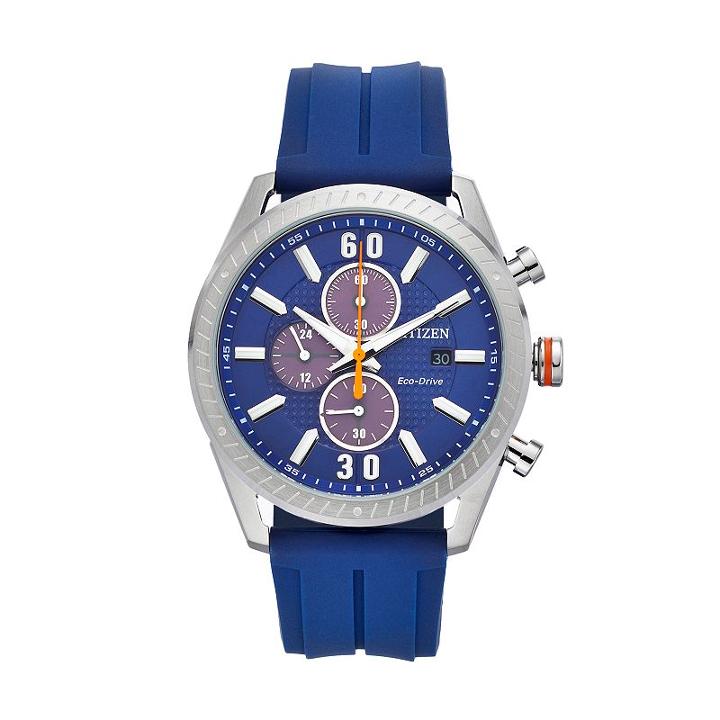 Drive From Citizen Eco-drive Men's Cto Chronograph Watch - Ca0661-01l, Size: Large, Blue