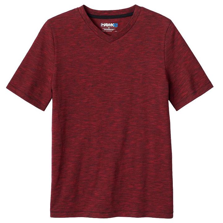 Boys 8-20 Tony Hawk Solid V-neck Tee, Boy's, Size: Xl, Med Red