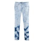 Girls 7-16 Mudd&reg; Extreme Wash Skinny Jeans, Size: 12, Light Blue