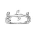 Lc Lauren Conrad Cubic Zirconia Vine Ring, Women's, Size: 7.50, Silver