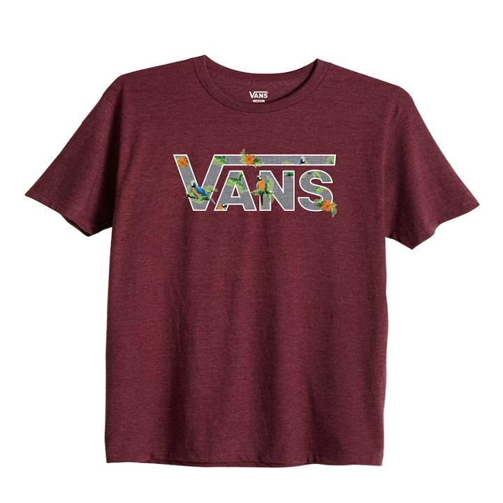 Boys 8-20 Vans By Birds Tee, Size: Xl, Med Red
