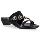 Tuscany By Easy Street Paradiso Women's Sandals, Size: Medium (7.5), Grey (charcoal)