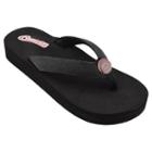 Women's South Carolina Gamecocks Venice Beach Flip-flops, Size: 7, Black
