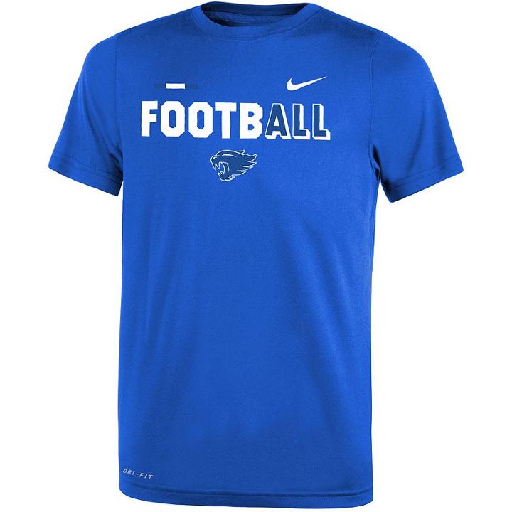 Boys 8-20 Nike Kentucky Wildcats Legend Football Tee, Size: S 8, Blue