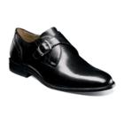 Nunn Bush Sabre Men's Monk Strap Dress Shoes, Size: 10.5 Wide, Black