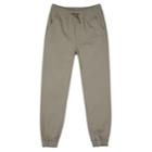 Boys 8-20 Chaps Ethan Flat Front Jogger Pants, Size: 14-16, Beig/green (beig/khaki)