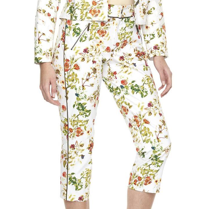 Disney's Alice Through The Looking Glass Designer Collection By Colleen Atwood Ankle Pants - Women's, Size: 4, White