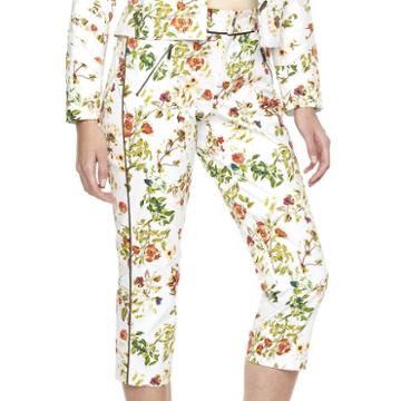 Disney's Alice Through The Looking Glass Designer Collection By Colleen Atwood Ankle Pants - Women's, Size: 4, White