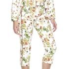 Disney's Alice Through The Looking Glass Designer Collection By Colleen Atwood Ankle Pants - Women's, Size: 4, White