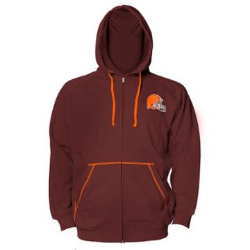 Big & Tall Cleveland Browns Hoodie, Men's, Size: M Tall, Brown