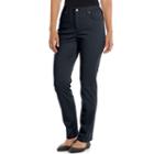 Gloria Vanderbilt Amanda 2.0 Slim Pants - Women's, Size: 2 Short, Dark Blue