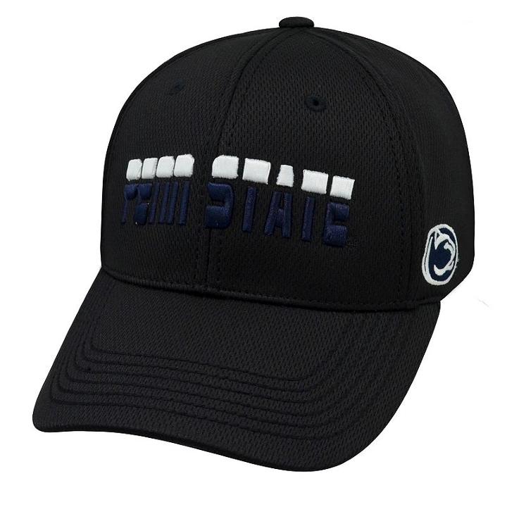 Top Of The World, Adult Penn State Nittany Lions Vigor One-fit Cap, Black