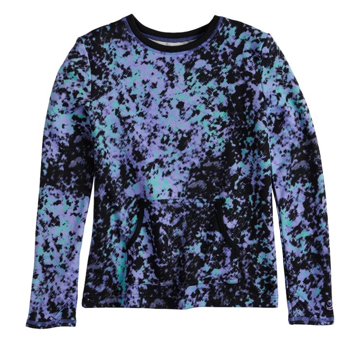 Girls 4-16 Cuddl Duds Plush Top, Size: 4-5, Oxford