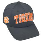 Adult Top Of The World Clemson Tigers Cool & Dry One-fit Cap, Men's, Grey (charcoal)