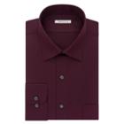 Big & Tall Van Heusen Regular-fit Solid Lux Sateen No-iron Spread-collar Dress Shirt, Men's, Size: 18 34/5b, Red