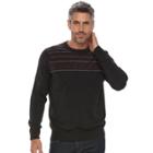 Big & Tall Croft & Barrow&reg; Classic-fit Crewneck Sweater, Men's, Size: 4xb, Oxford