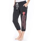 Women's Concepts Sport Philadelphia Phillies Ringer Capri Pants, Size: Xl, Black