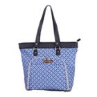 Jenni Chan Aria Stars 18-inch Computer Tote, Adult Unisex, Size: Cmptr Case, Blue