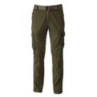 Men's Xray Slim-fit Twill Belted Cargo Pants, Size: 32, Green