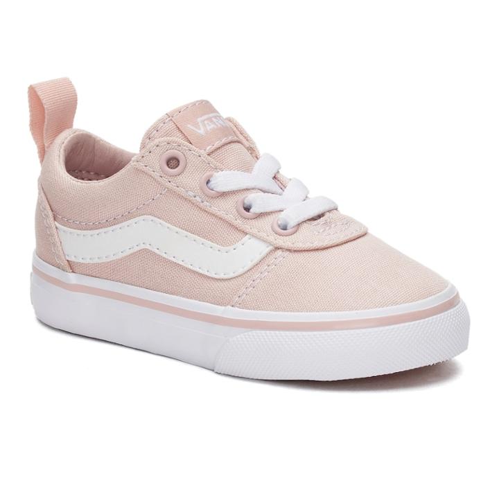 Vans Ward Toddler Slip On Skate Shoes, Size: 10 T, Lt Brown