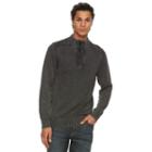 Men's Rock & Republic Mockneck Sweater, Size: Xl, Black