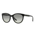 Vogue Vo2915s 53mm Round Gradient Sunglasses, Women's, Black