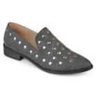 Journee Collection Breeze Women's Flats, Size: Medium (9), Black