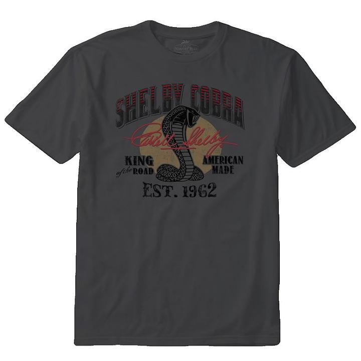 Big & Tall Newport Blue Shelby Cobra Tee, Men's, Size: Xl Tall, Dark Grey
