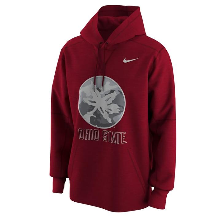 Men's Nike Ohio State Buckeyes Camo Pack Hoodie, Size: Small, Multicolor