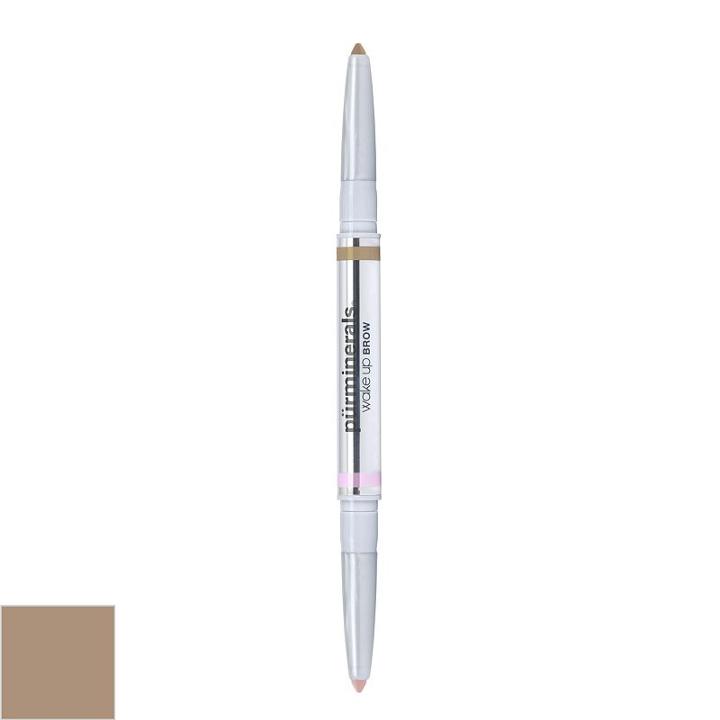 Pur Wake Up Brow Double-tipped Brow Pencil, Lt Brown