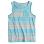 Boys 4-10 Jumping Beans&reg; Striped Pocket Tank Top, Size: 8, Dark Blue
