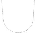 Primrose Sterling Silver Serpentine Chain Necklace -20-in, Women's, Size: 20, Grey