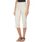 Women's Dana Buchman Pull-on Capris, Size: Small, Med Grey