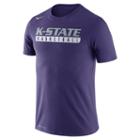 Men's Nike Kansas State Wildcats Basketball Practice Dri-fit Tee, Size: Xxl, Ovrfl Oth