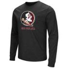 Men's Campus Heritage Florida State Seminoles Logo Long-sleeve Tee, Size: Xl, Dark Grey