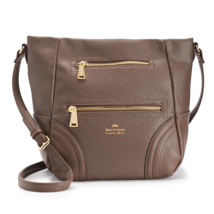 Juicy Couture Escapade Crossbody Bag, Women's, Med Brown