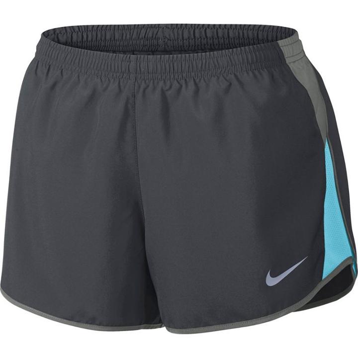 Women's Nike Dry Reflective Running Shorts, Size: Xl, Grey Other