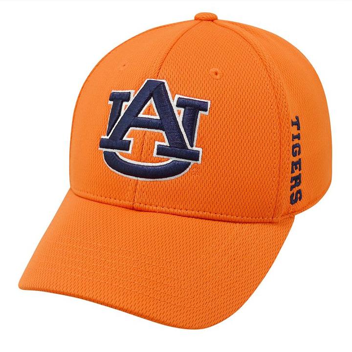 Adult Top Of The World Auburn Tigers Booster One-fit Cap, Men's, Med Orange