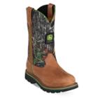 John Deere Women's Mossy Oak Work Boots, Size: 7.5 Wide, Multicolor